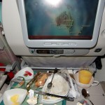 Essen im Flugzeug