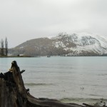 Lake Tekapo mit Ausläufern des Mt. Cook im Hintergrund