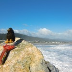 Greymouth, West Coast, Blick vom Molenkopf